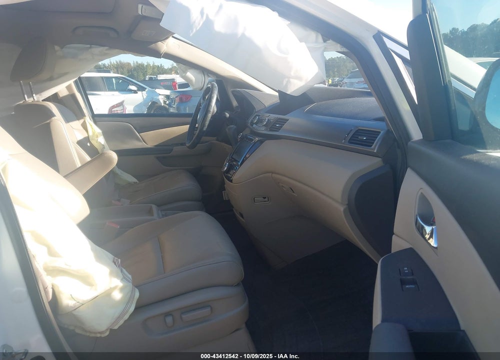 2016 HONDA ODYSSEY EX-L VIN: 5FNRL5H62GB040385