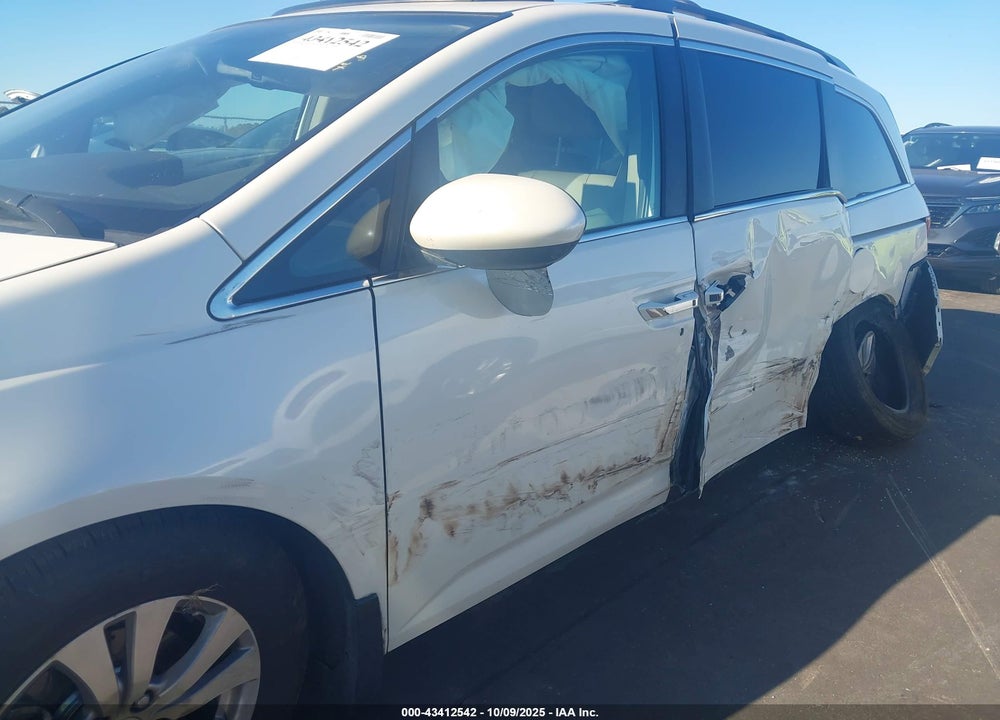 2016 HONDA ODYSSEY EX-L VIN: 5FNRL5H62GB040385