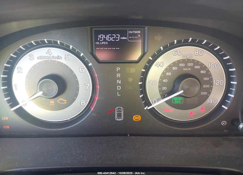 2016 HONDA ODYSSEY EX-L VIN: 5FNRL5H62GB040385