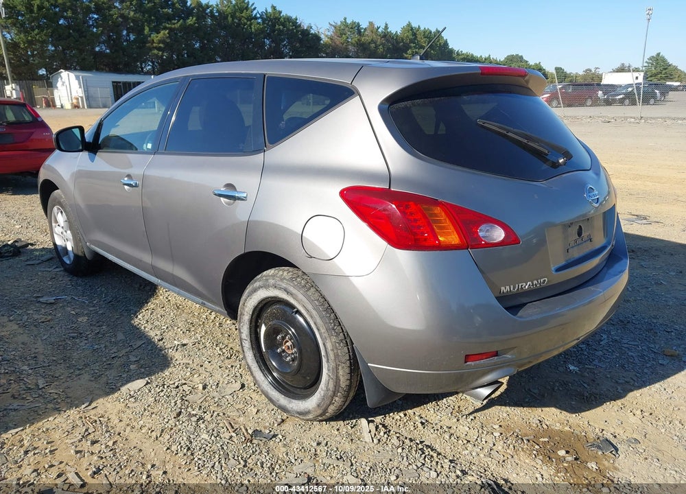 2009 NISSAN MURANO VIN: JN8AZ18W69W107240
