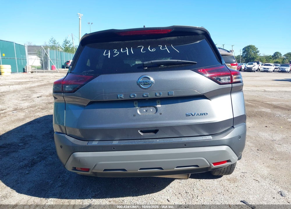 2021 NISSAN ROGUE SV INTELLIGENT AWD VIN: 5N1AT3BB7MC837355