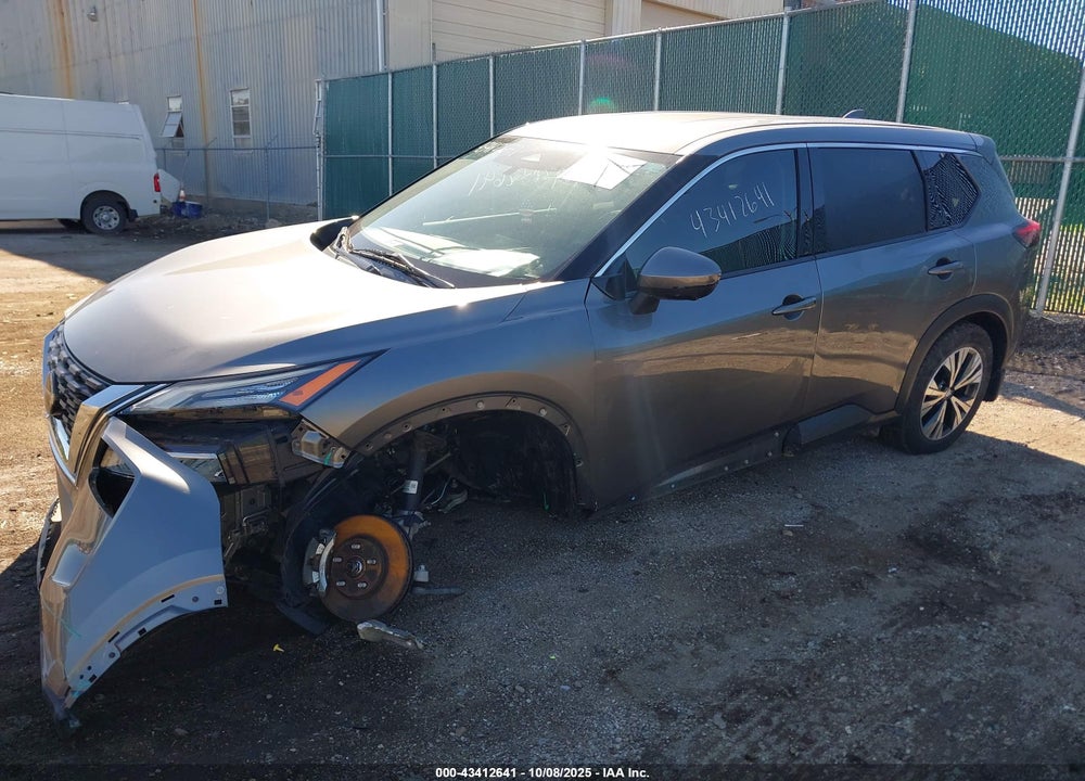 2021 NISSAN ROGUE SV INTELLIGENT AWD VIN: 5N1AT3BB7MC837355