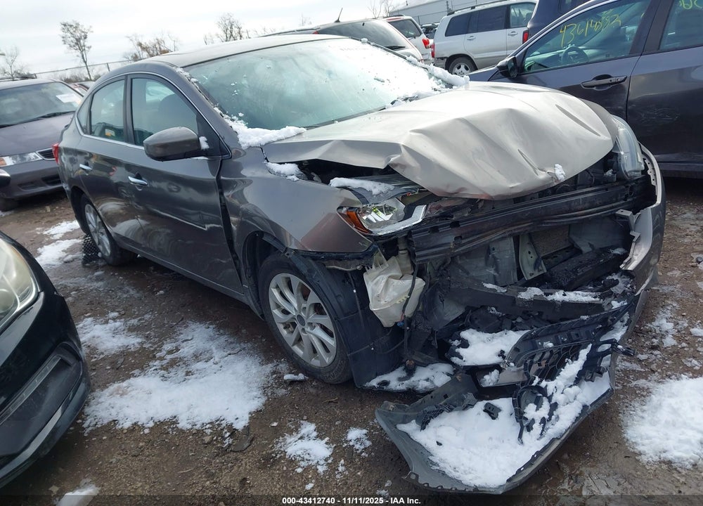 2016 NISSAN SENTRA SV VIN: 3N1AB7AP3GY268966