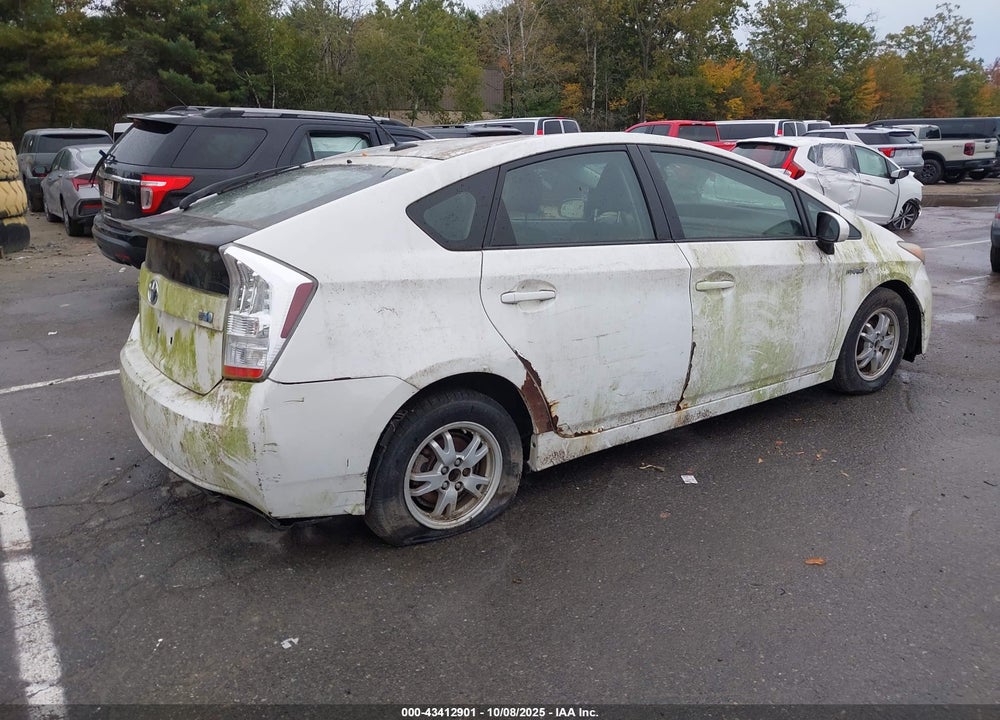 2010 TOYOTA PRIUS VIN: JTDKN3DU5A0084715