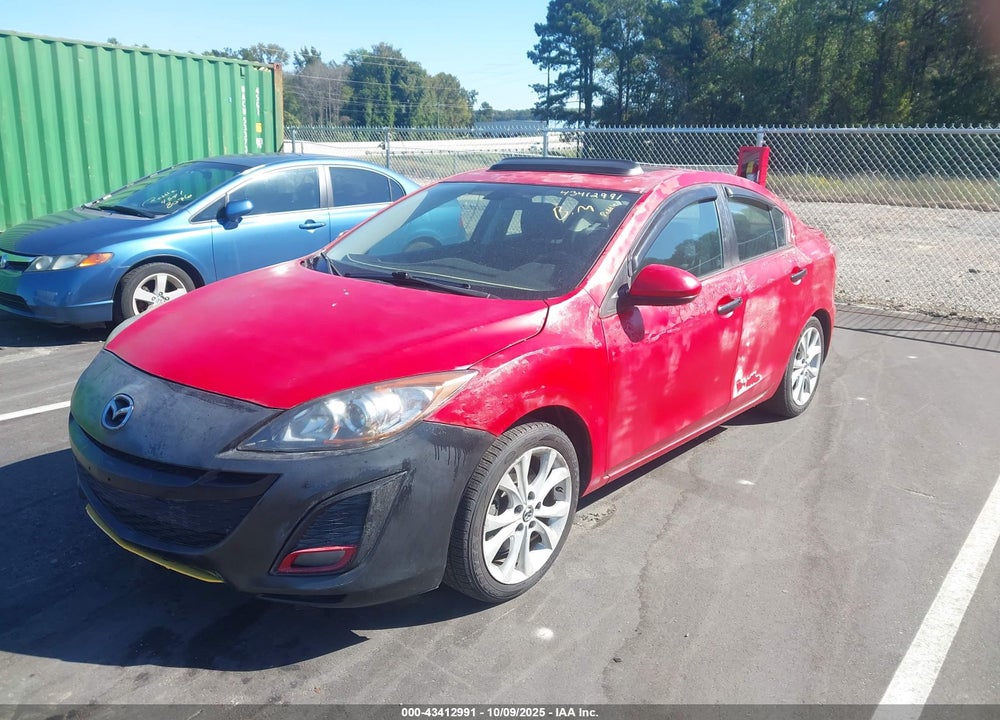 2011 MAZDA 3 VIN: JM1BL1U59B1399936