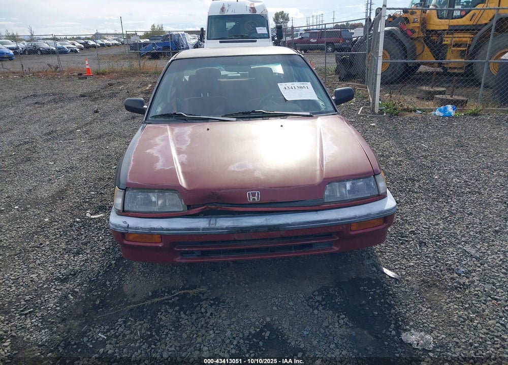 1989 HONDA CIVIC LX VIN: 1HGED3550KA108312