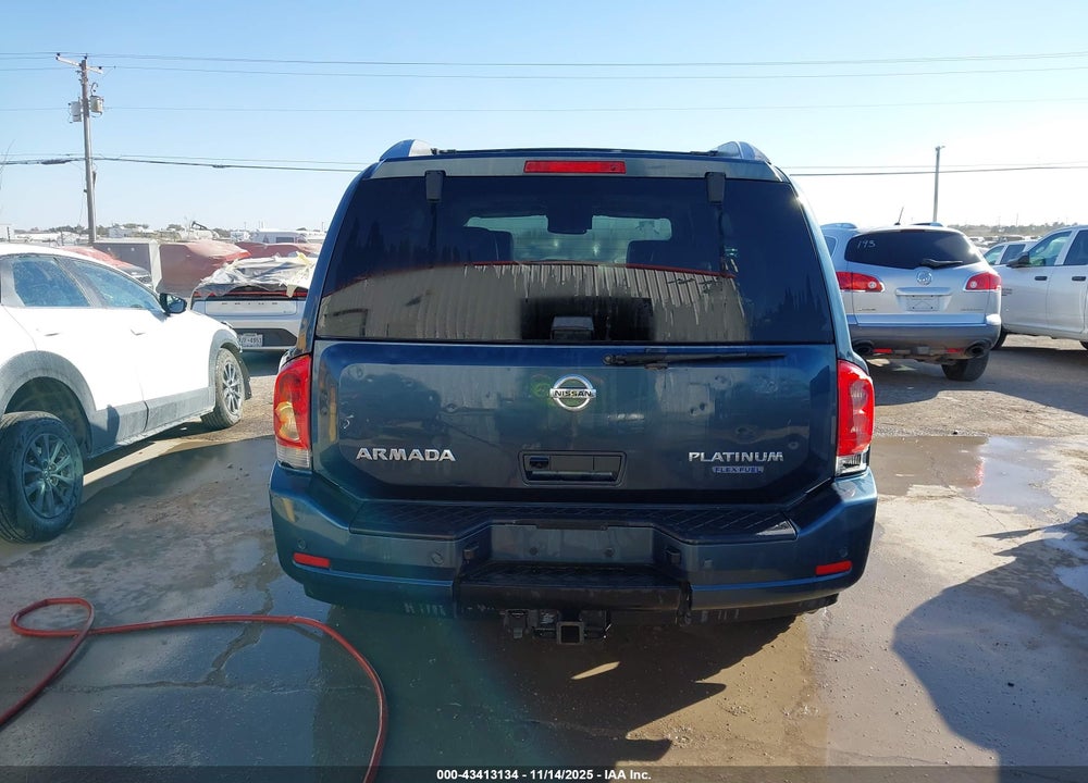 2014 NISSAN ARMADA PLATINUM VIN: 5N1BA0NEXEN600511