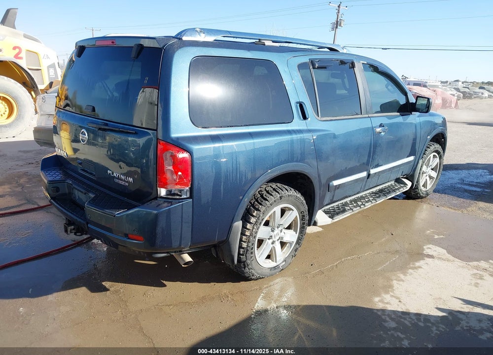 2014 NISSAN ARMADA PLATINUM VIN: 5N1BA0NEXEN600511
