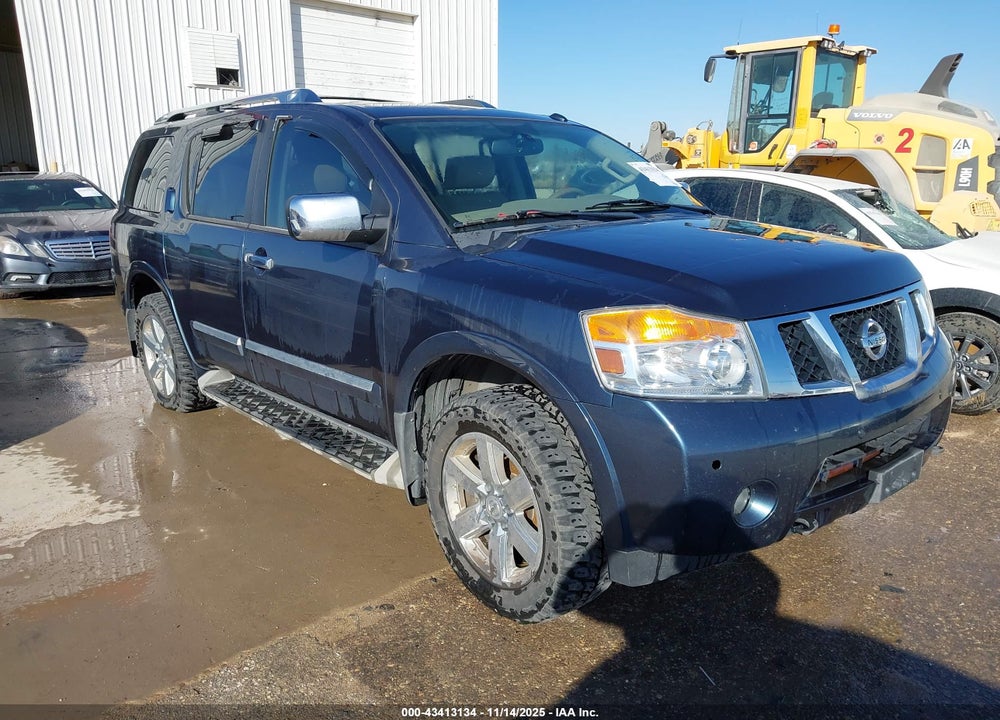 2014 NISSAN ARMADA PLATINUM VIN: 5N1BA0NEXEN600511
