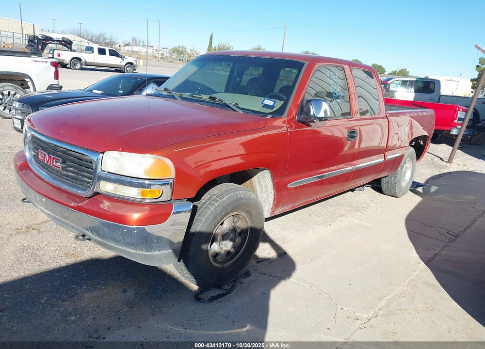 2001 GMC SIERRA 1500 SLE VIN: 2GTEK19T111367627