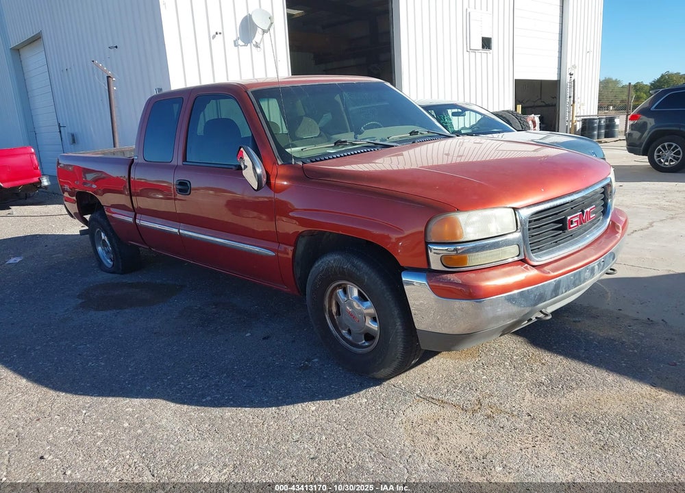 2001 GMC SIERRA 1500 SLE VIN: 2GTEK19T111367627