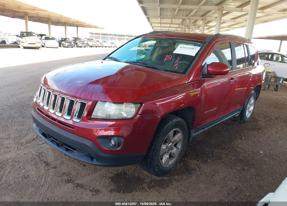 2016 JEEP COMPASS VIN: 1C4NJCEB5GD620795