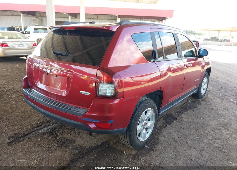 2016 JEEP COMPASS VIN: 1C4NJCEB5GD620795