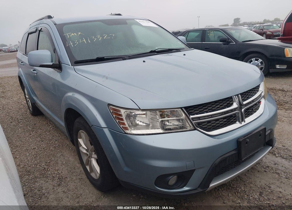 2013 DODGE JOURNEY SXT VIN: 3C4PDDBG3DT659879