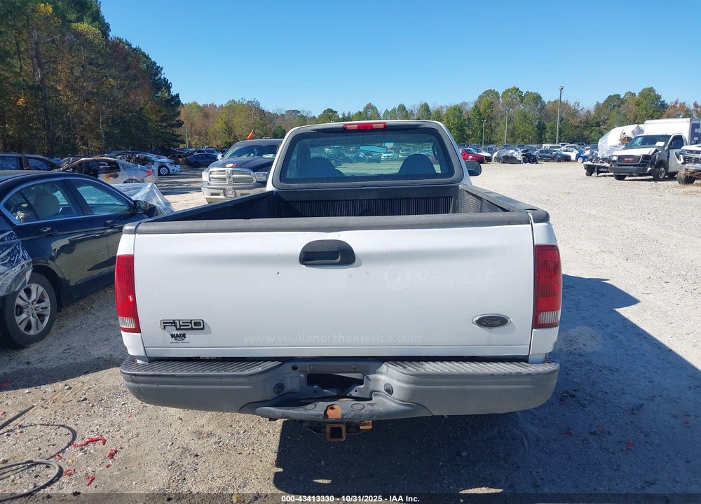 2002 FORD F-150 VIN: 1FTRF17262NB97443