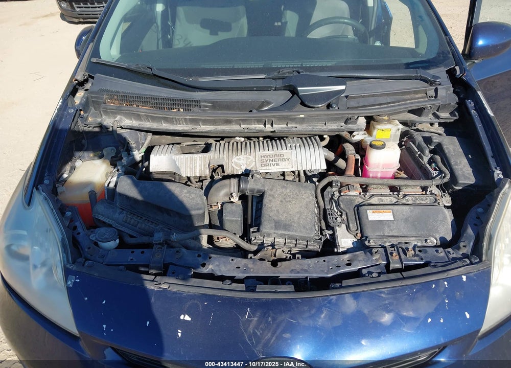 2013 TOYOTA PRIUS THREE VIN: JTDKN3DU0D0352011