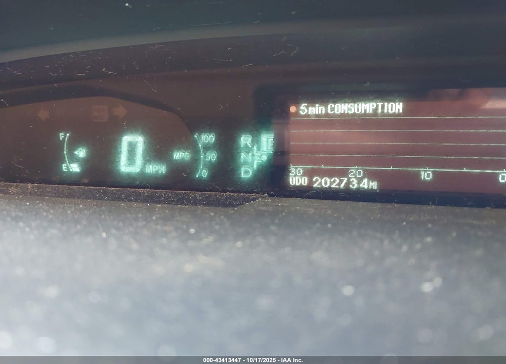 2013 TOYOTA PRIUS THREE VIN: JTDKN3DU0D0352011