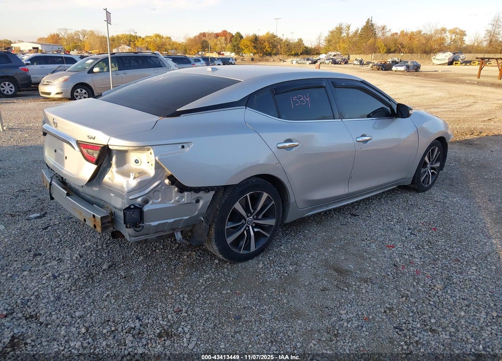 2020 NISSAN MAXIMA SV XTRONIC CVT VIN: 1N4AA6CVXLC370392