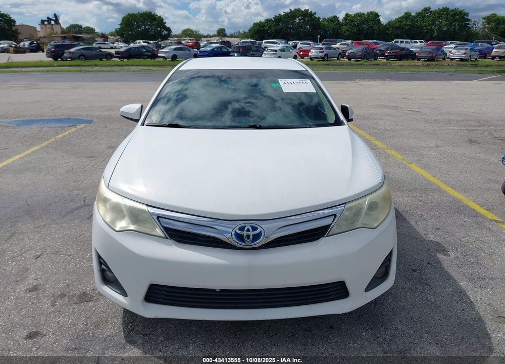 2012 TOYOTA CAMRY HYBRID VIN: 4T1BD1FK3CU017363