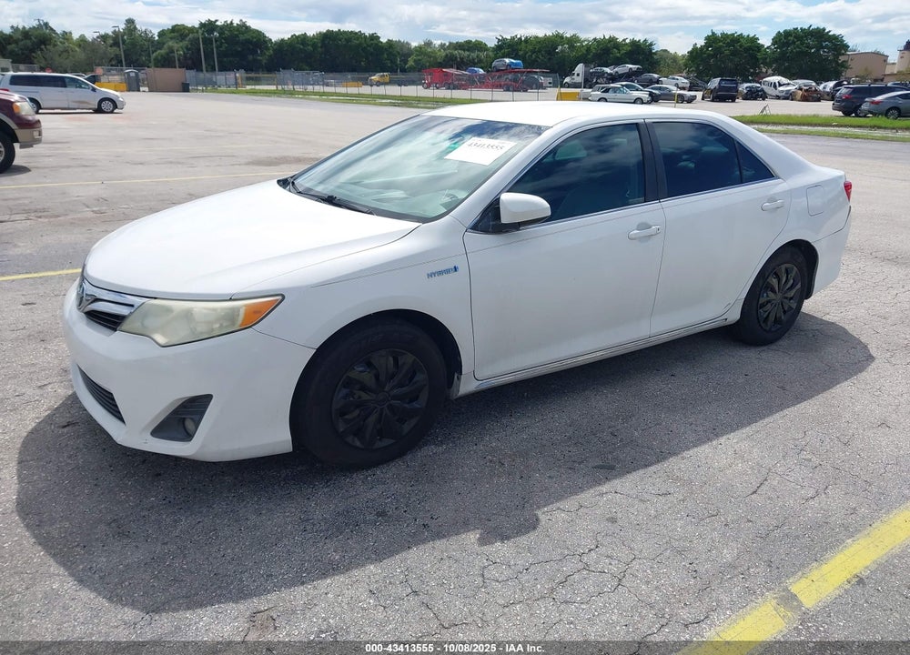 2012 TOYOTA CAMRY HYBRID VIN: 4T1BD1FK3CU017363
