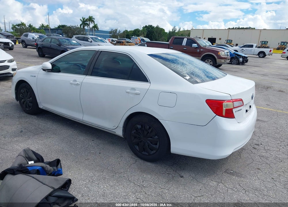 2012 TOYOTA CAMRY HYBRID VIN: 4T1BD1FK3CU017363