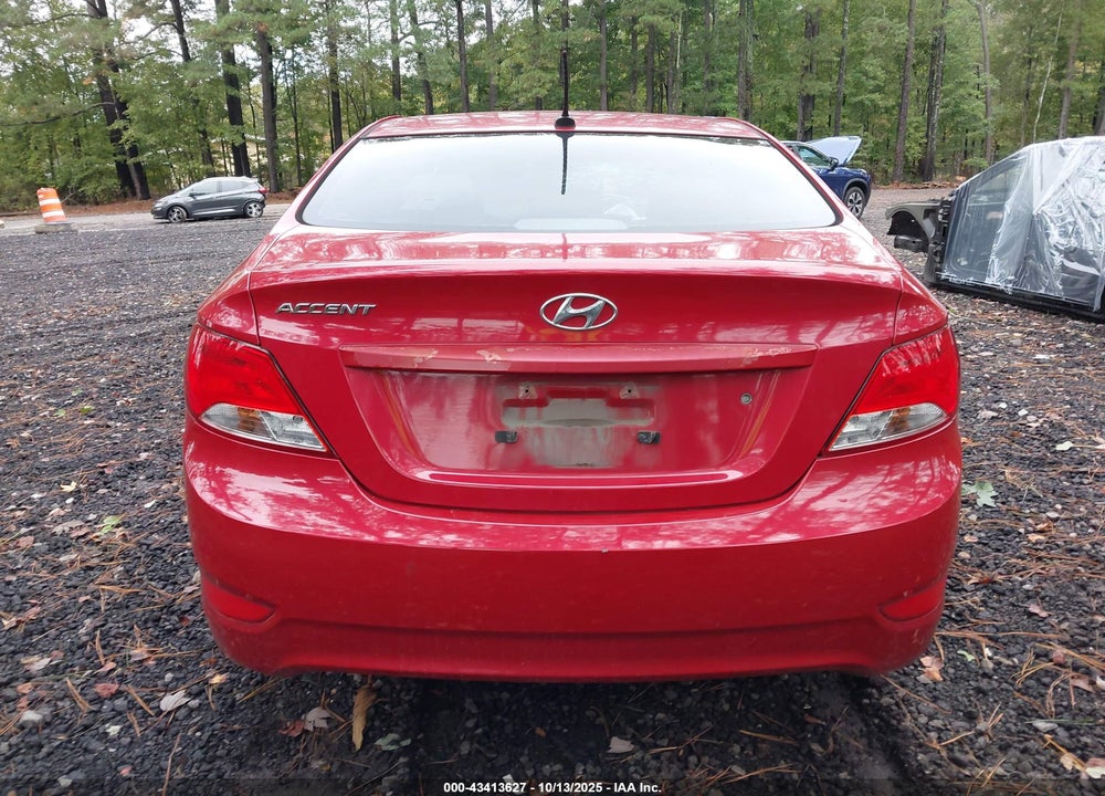2016 HYUNDAI ACCENT VIN: KMHCT4AE1GU086116