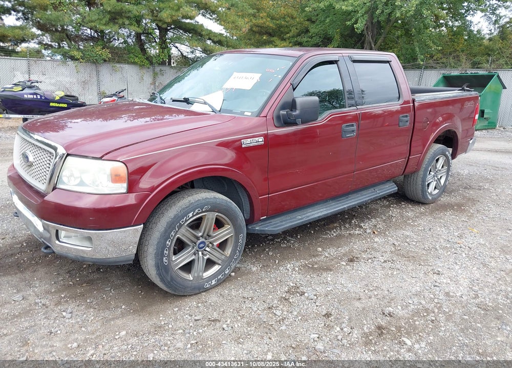 2004 FORD F-150 VIN: 1FTPW145X4KC33015