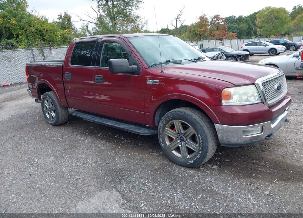 2004 FORD F-150 VIN: 1FTPW145X4KC33015