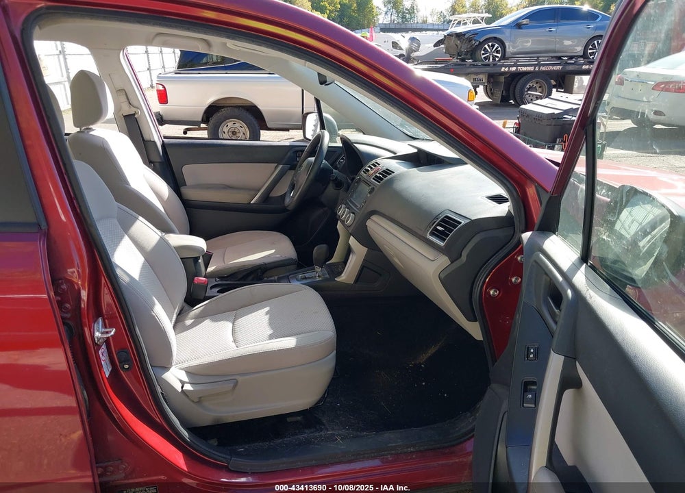 2016 SUBARU FORESTER VIN: JF2SJABC5GH538709