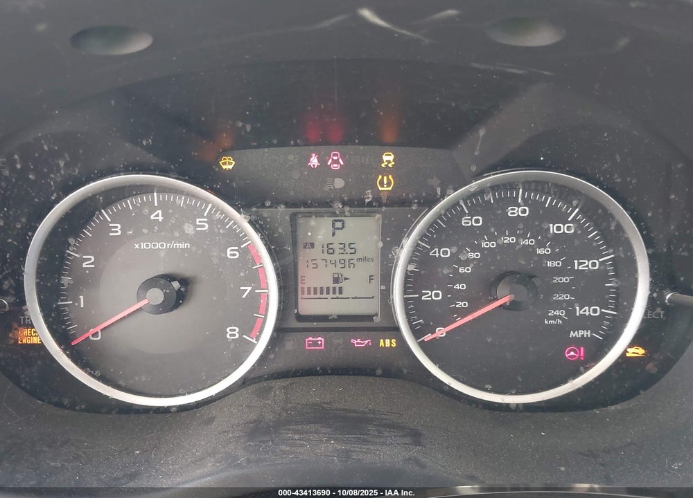2016 SUBARU FORESTER VIN: JF2SJABC5GH538709