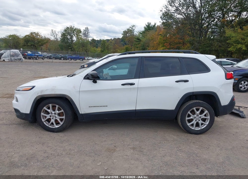 2016 JEEP CHEROKEE VIN: 1C4PJLABXGW177921