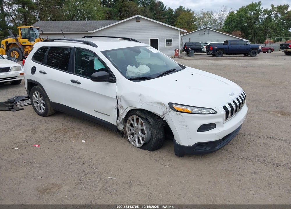 2016 JEEP CHEROKEE VIN: 1C4PJLABXGW177921