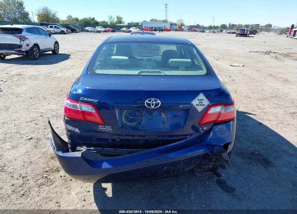 2009 TOYOTA CAMRY LE VIN: 4T1BE46K89U396366