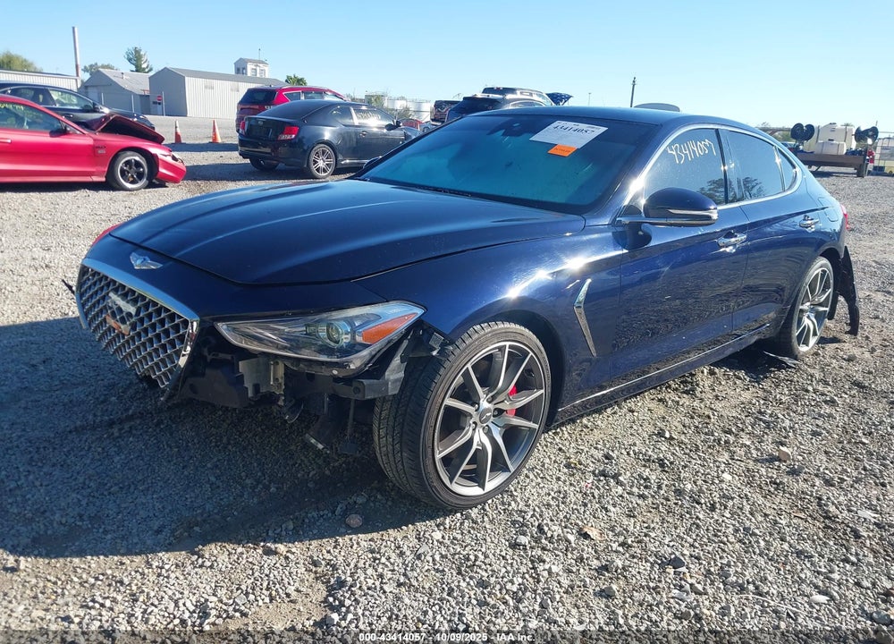 2019 GENESIS G70 VIN: KMTG54LE0KU034628