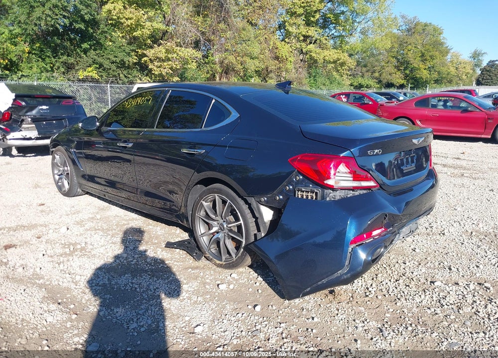 2019 GENESIS G70 VIN: KMTG54LE0KU034628