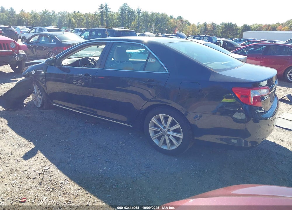 2012 TOYOTA CAMRY HYBRID XLE VIN: 4T1BD1FK8CU019058