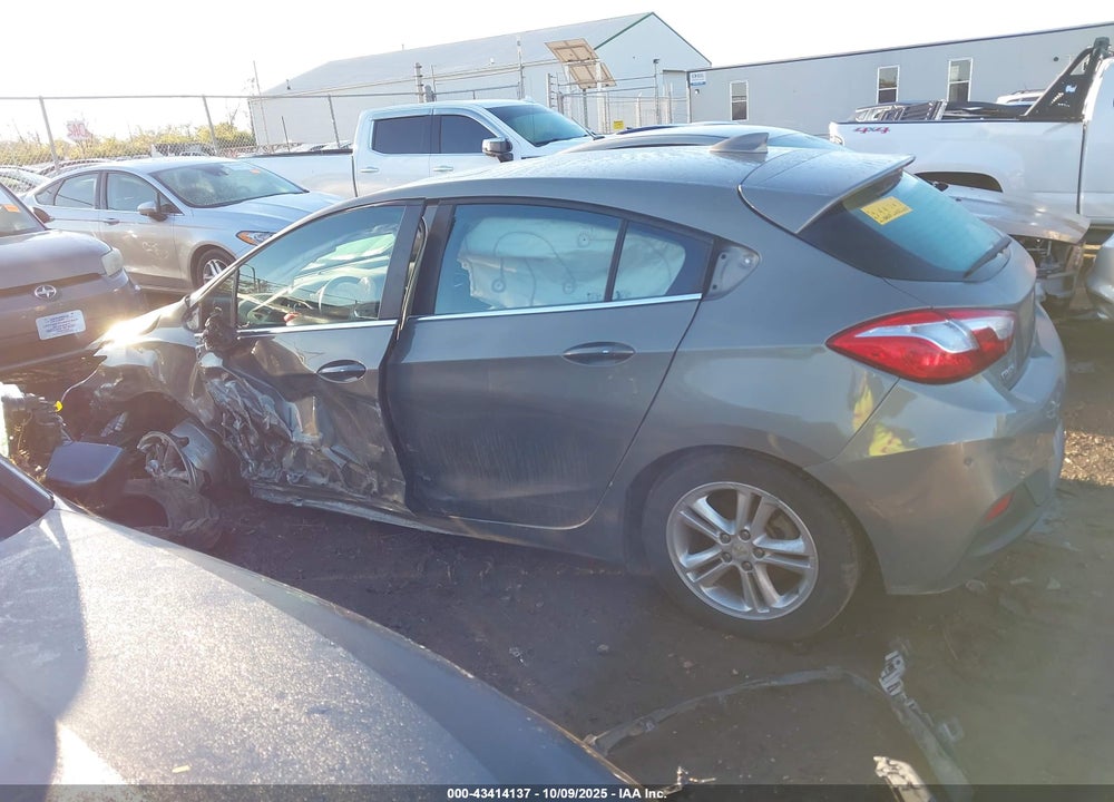 2018 CHEVROLET CRUZE LT AUTO VIN: 3G1BH6SE9JS544707