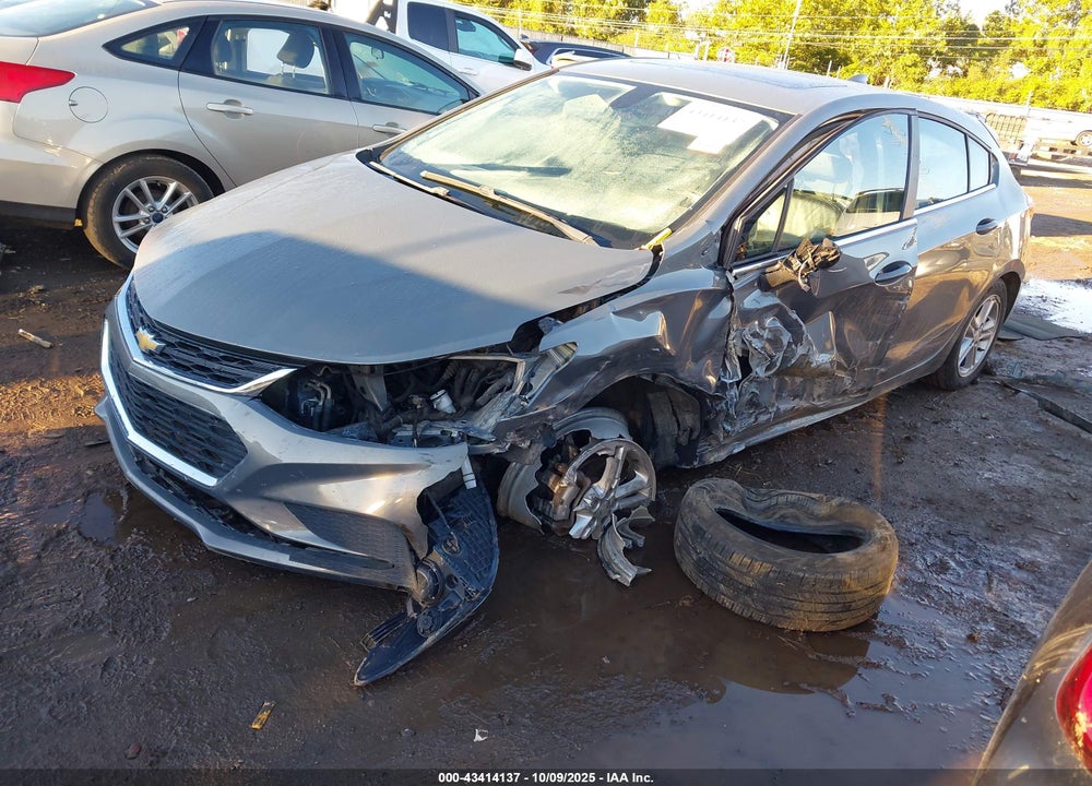 2018 CHEVROLET CRUZE LT AUTO VIN: 3G1BH6SE9JS544707