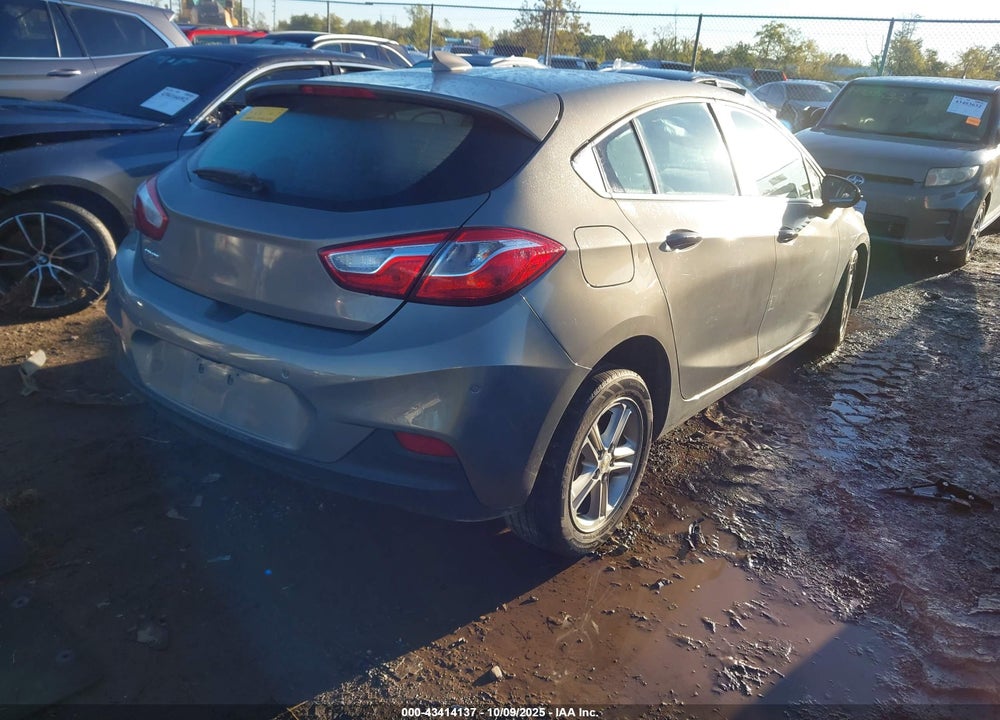 2018 CHEVROLET CRUZE LT AUTO VIN: 3G1BH6SE9JS544707