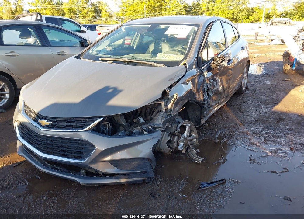 2018 CHEVROLET CRUZE LT AUTO VIN: 3G1BH6SE9JS544707