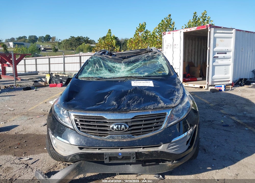 2013 KIA SPORTAGE EX VIN: KNDPC3A20D7495742