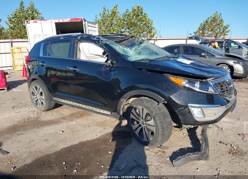 2013 KIA SPORTAGE EX VIN: KNDPC3A20D7495742