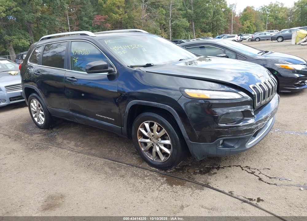 2016 JEEP CHEROKEE LIMITED VIN: 1C4PJMDS1GW197430