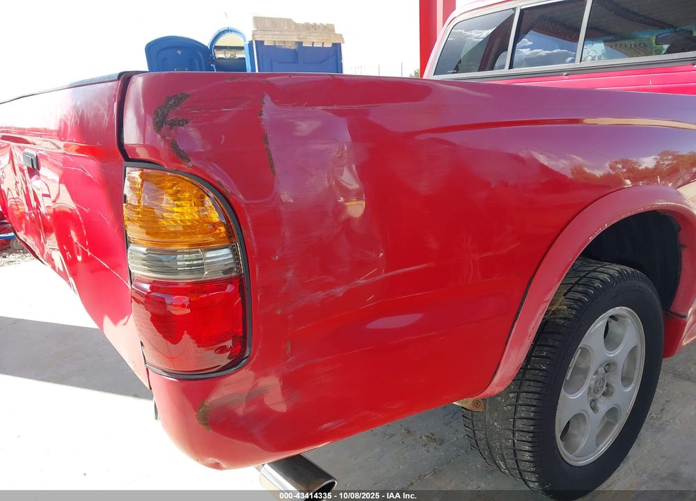 2001 TOYOTA TACOMA S-RUNNER VIN: 5TEVN52N41Z781961