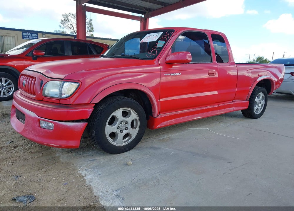 2001 TOYOTA TACOMA S-RUNNER VIN: 5TEVN52N41Z781961