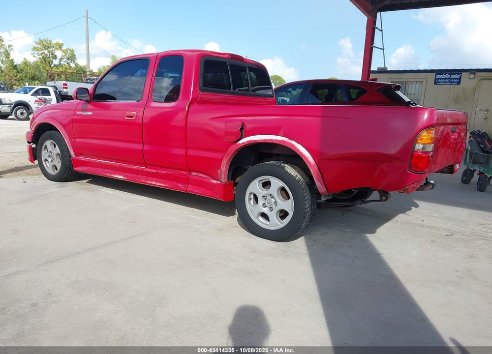 2001 TOYOTA TACOMA S-RUNNER VIN: 5TEVN52N41Z781961