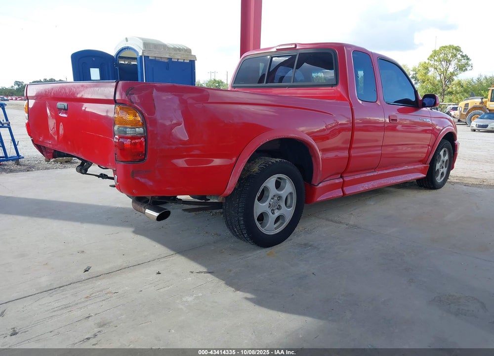 2001 TOYOTA TACOMA S-RUNNER VIN: 5TEVN52N41Z781961