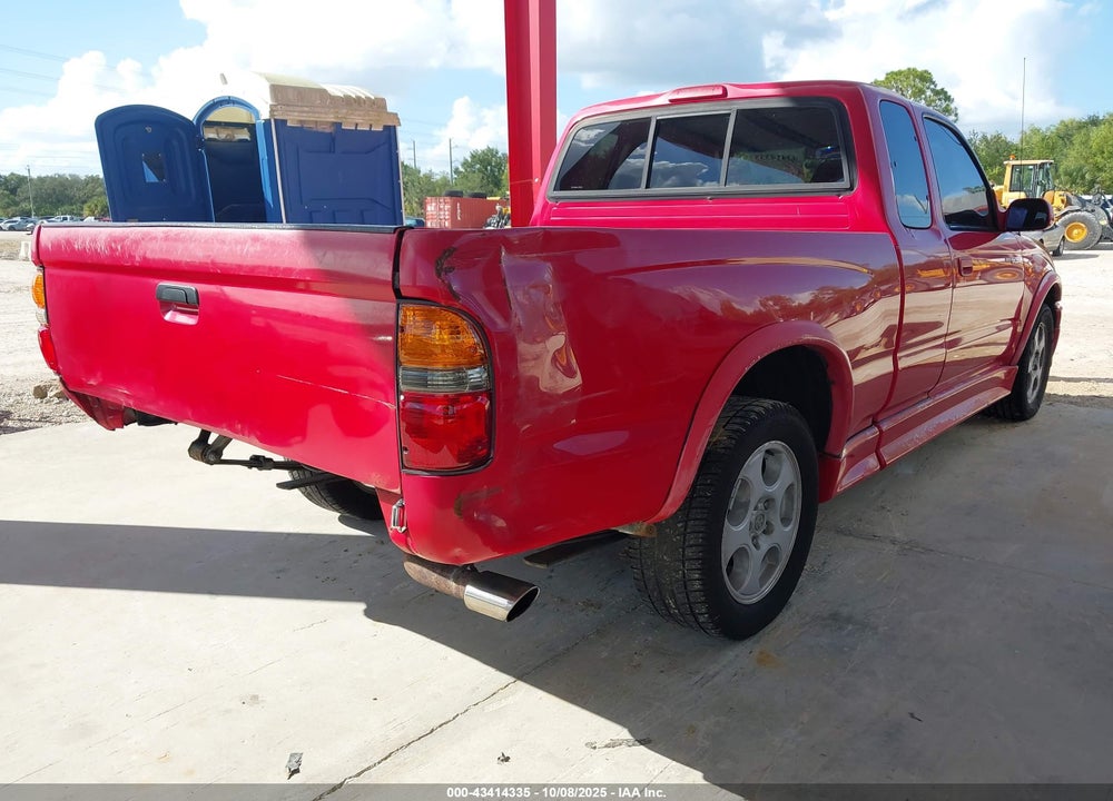 2001 TOYOTA TACOMA S-RUNNER VIN: 5TEVN52N41Z781961