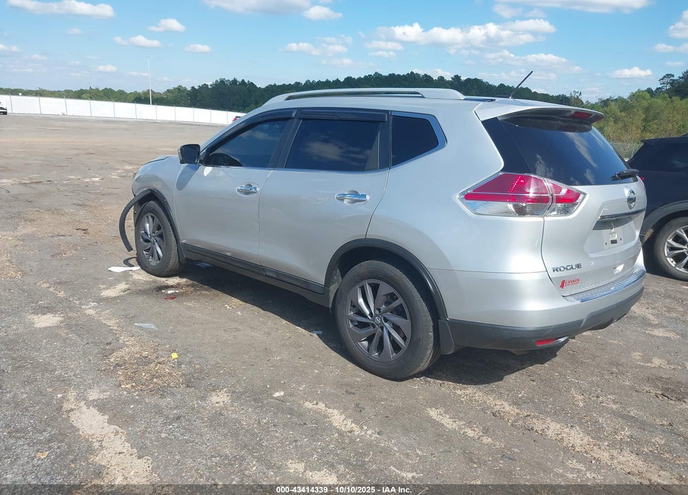 2016 NISSAN ROGUE SL VIN: 5N1AT2MV9GC843664