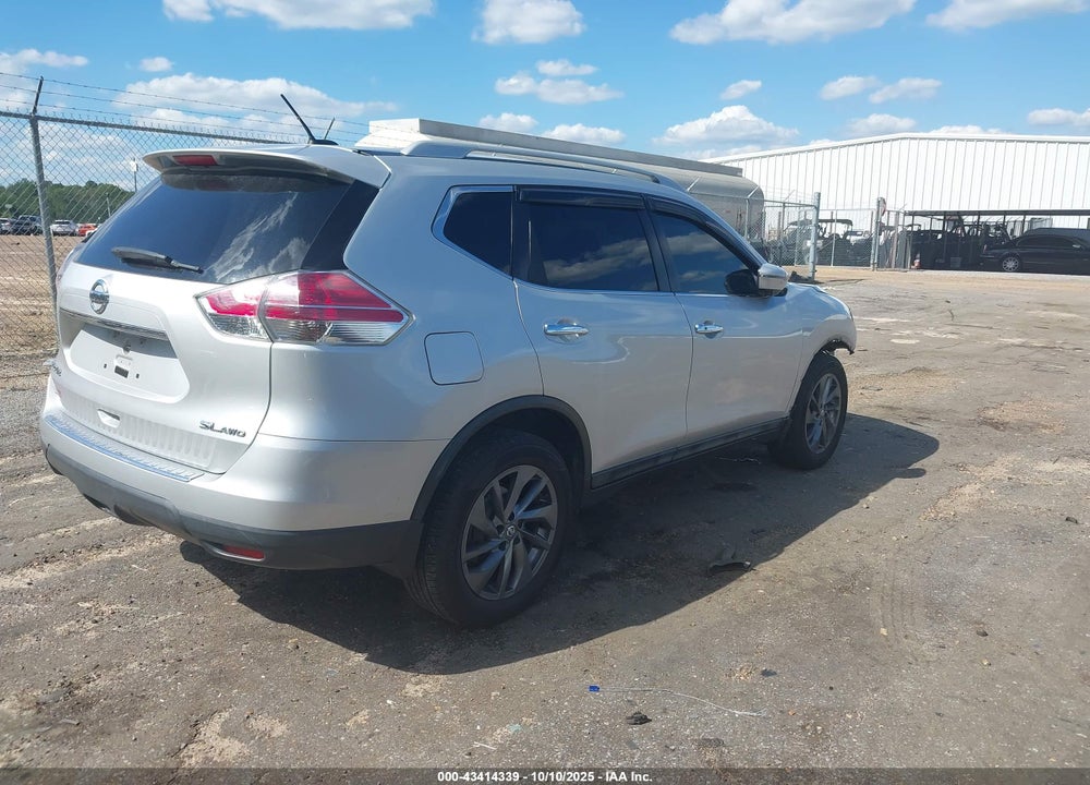 2016 NISSAN ROGUE SL VIN: 5N1AT2MV9GC843664